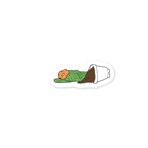 He's carefree.  Sticker