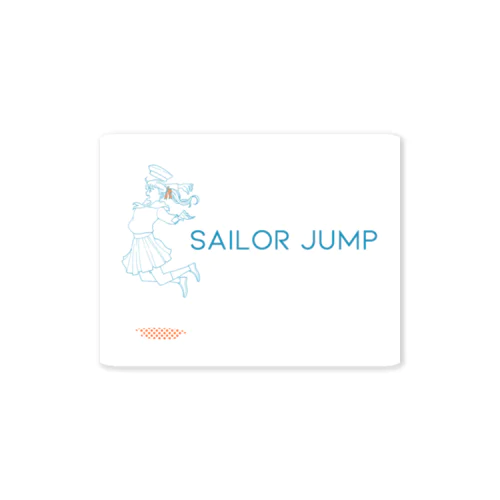 SAILIR JUMPちゃんⅡ Sticker