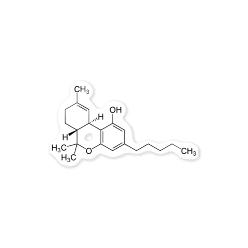 カンナビノイド ステッカー