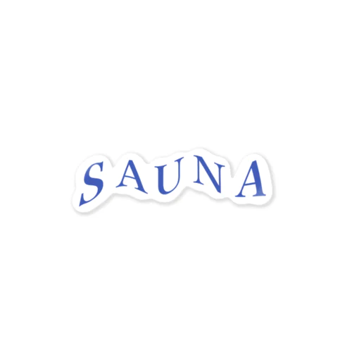 SAUNA ステッカー