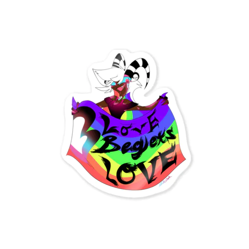 PRIDE DEMON　CELEBLESS Sticker