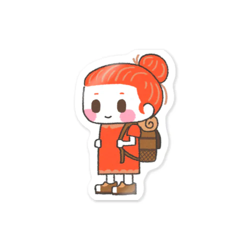 旅する女の子 Sticker