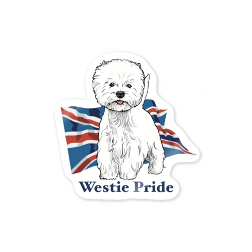 Westie Pride  Sticker