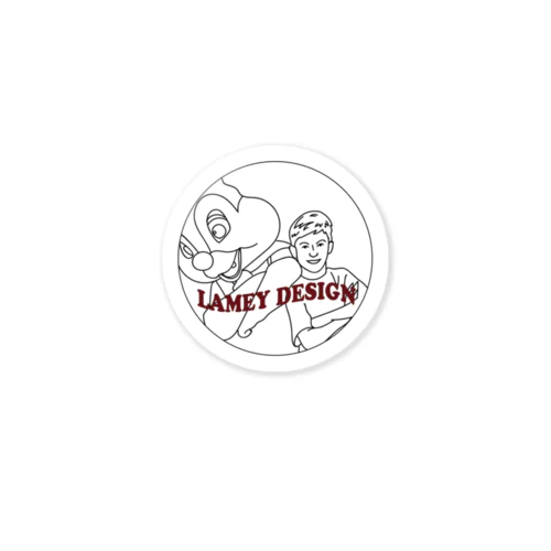 lamey design ステッカー
