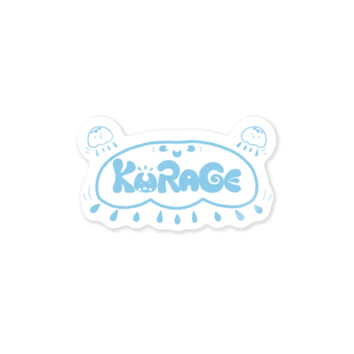 KURAGE ちゃん ステッカー