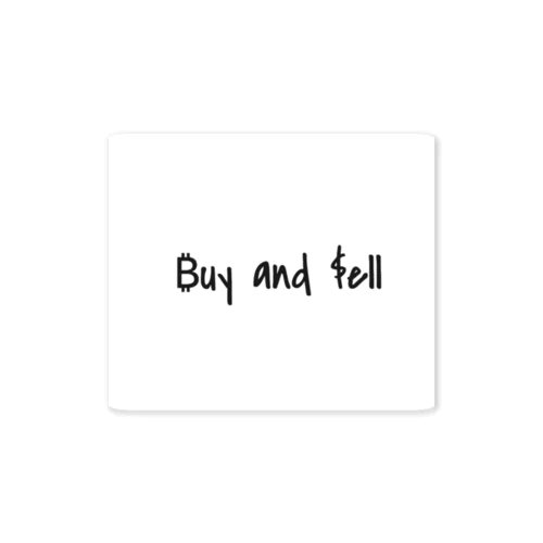 Buy and Sell Sticker