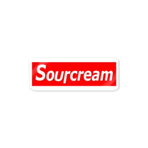 Sourcream Sticker