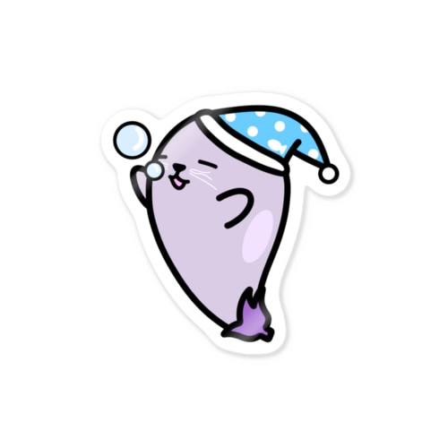なすあじゃ あくびver. Sticker