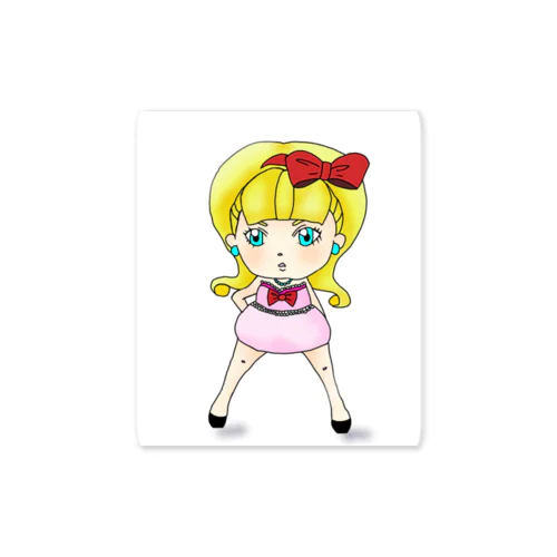 キャバ嬢もえたん Sticker