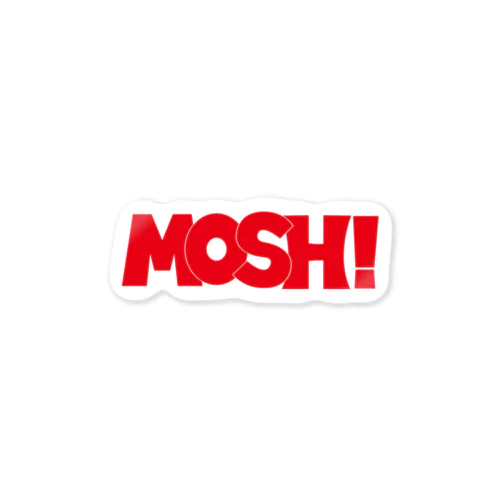 MOSH! ステッカー