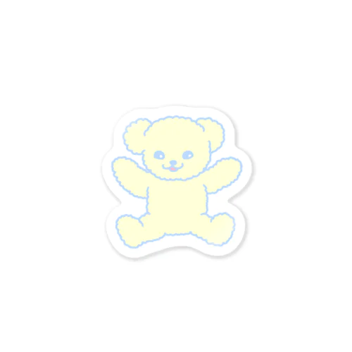mine bear Sticker