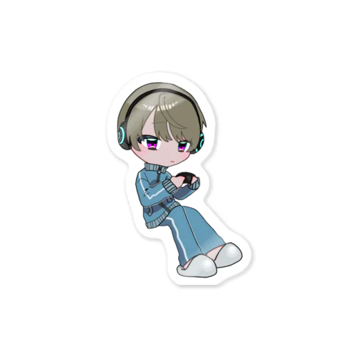 男の子のステッカー Sticker