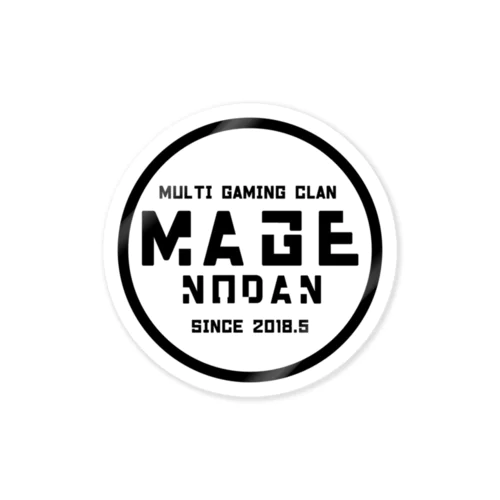 MAGE NO DANサークルシリーズ ステッカー