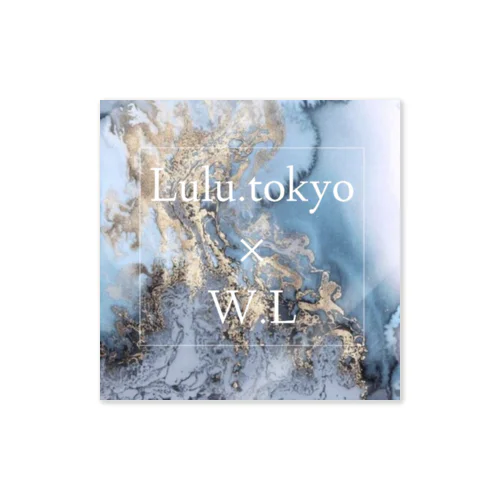 Lulu.tokyo×W.L  ステッカー