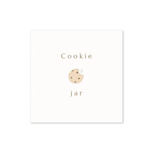 cookie jar ステッカー