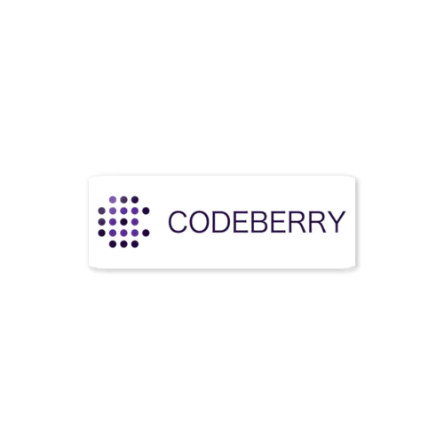 codeberry logo ステッカー