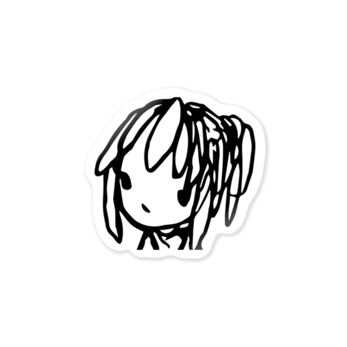 女の子 Sticker