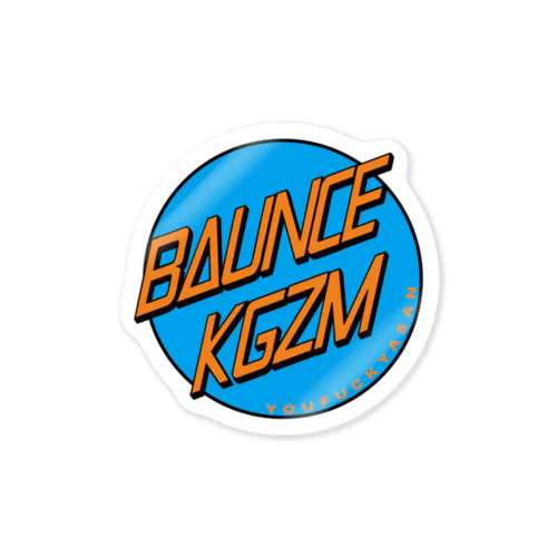 BOUNCE KGZM ステッカー