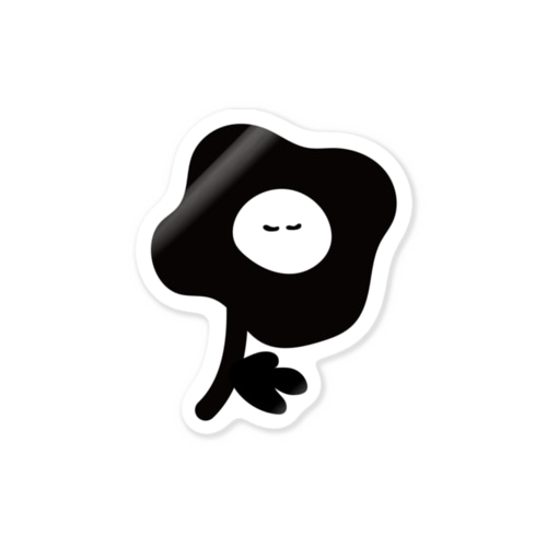 真夜中のポピー Sticker