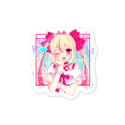 いんた〜ねっと・Kawaii・が〜る Sticker