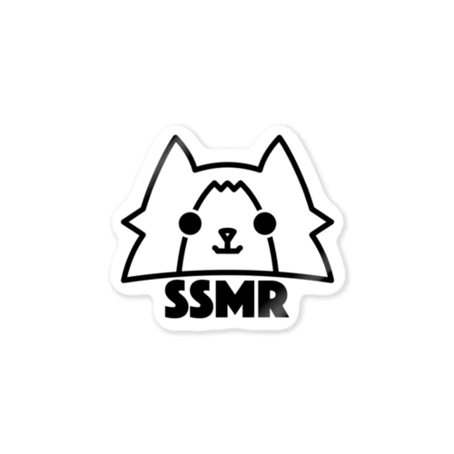 猫のししまる「SSMR」 Sticker