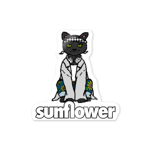 sunflower Breadちゃん Sticker