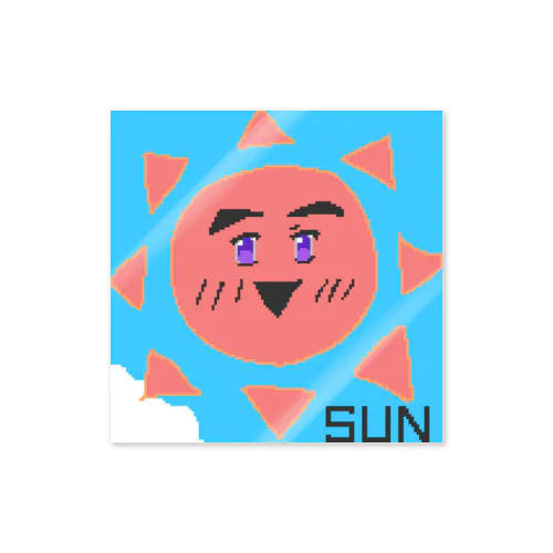 太陽SAN Sticker