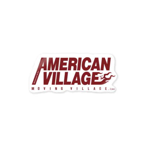 American Villageシリーズ ステッカー
