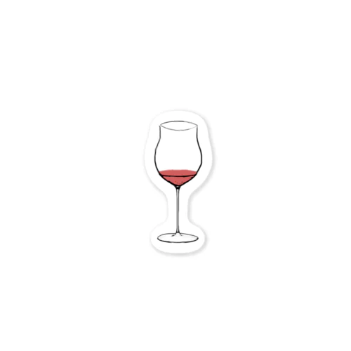 赤ワイン(文字なし) Sticker