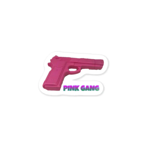 PINK GANG ステッカー