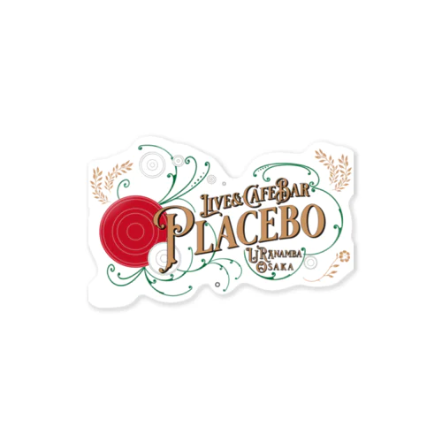 PLACEBO LOGO ステッカー