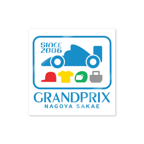 GRANDPRIX名古屋栄店 オリジナルステッカー Sticker