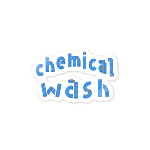 chemical wash ケミカルウォッシュ 283 ステッカー
