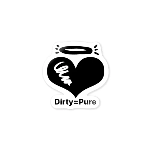 Dirty=Pure ステッカー
