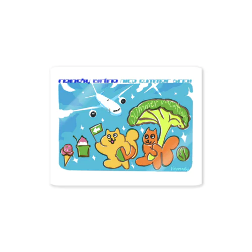リジンスキーエアライン 夏2022 Sticker