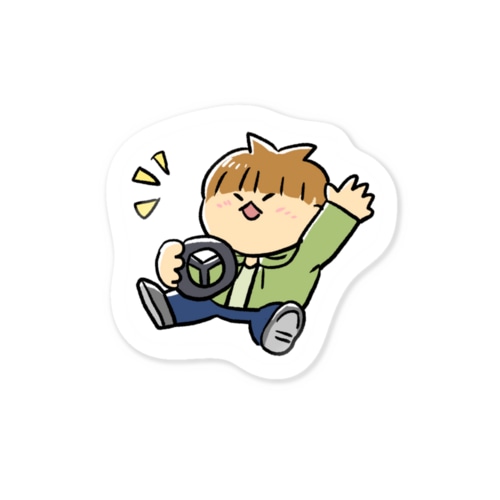 SDキューブくん Sticker