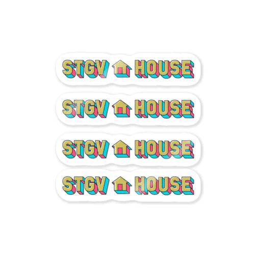 STGV🏠HOUSE ステッカー