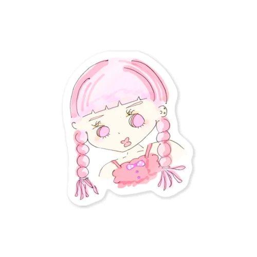 絶対処女 Sticker