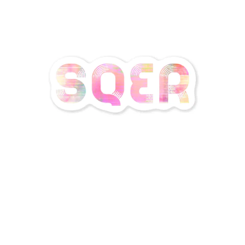 SqeR - GLITCH ステッカー