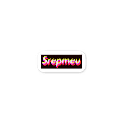 Srepmeu BOX LOGO Sticker