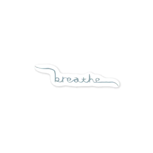 Breathe ステッカー