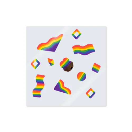 pride is everyday! LGBTQIA+ ステッカー