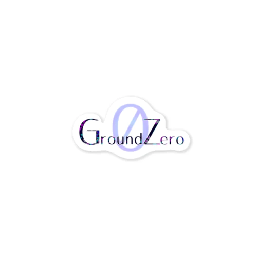 GroundZeroグッズ ステッカー