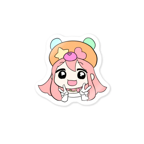 ぱんだちゃんいえーい Sticker
