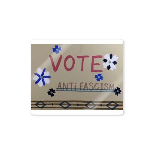 VOTE AntiFA  ステッカー