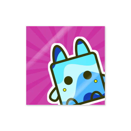 CUBE BUNNY ステッカー