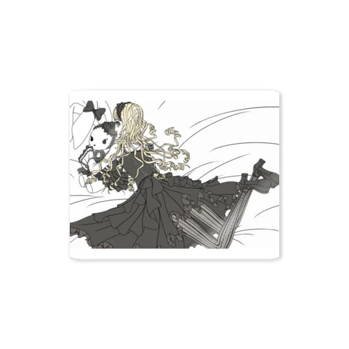 Mode-lolita_black Sticker