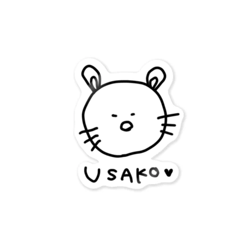 USAKO ステッカー