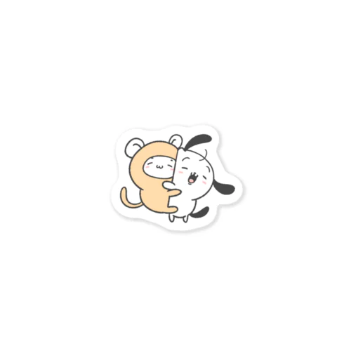 みみくろさんとSARU Sticker