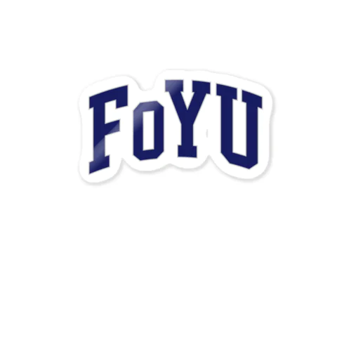 FoYU ARCH LOGO  ステッカー